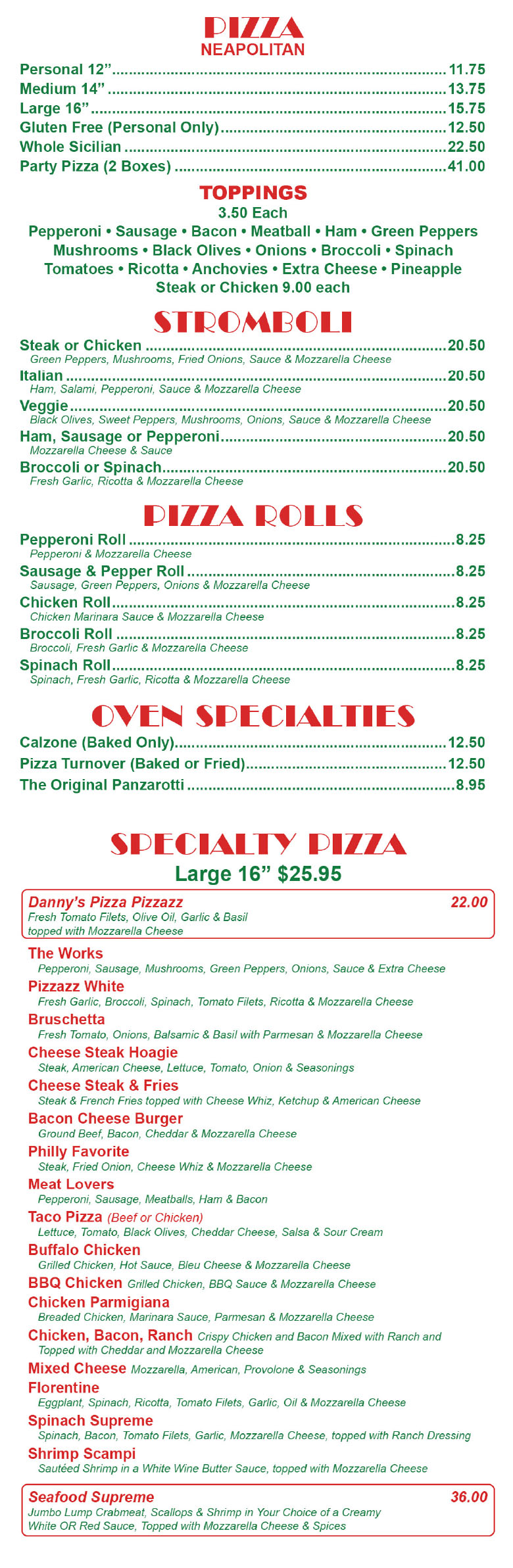 dannys-pizza-pizzazz-franklinville-nj